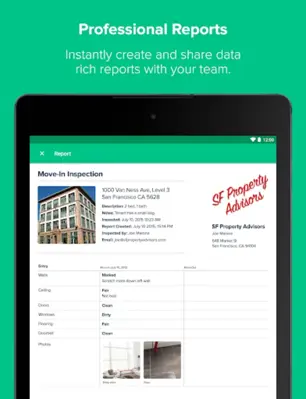 Inspections android App screenshot 1